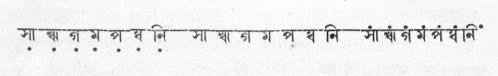 ষড়জাদি সপ্তস্বর